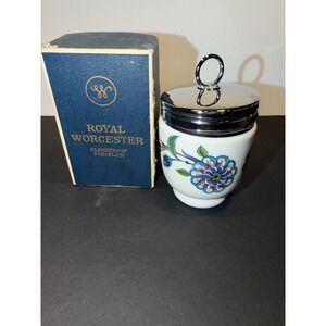 Royal Worcester Astley Egg Coddler Flameproof Porcelain Made in England Vintage